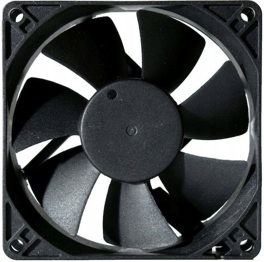 Gelid Solutions IPX Вентилатор за кутия 80mm (4200rpm) Без светодиоди Осветление и Свързване 4-изводна ШИМ Черен