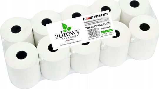 Emerson Thermische Kassenbons mit Länge 20m 55gr/m²
