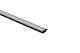 Adeleq Aluminiumprofil Für LED-Streifen Schwarz Eingebaut Komplett 2m Bis 12mm Matte Abdeckung 30-15602119
