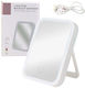 Lean Toys Makeup Mirror Tabletop with Light White