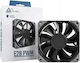 Montech E28 Case Fan 120mm (2000rpm / 85cfm) Χωρίς Led Φωτισμό και Σύνδεση 4-Pin PWM Black/White