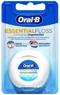 Oral-B Essential Floss Dental Floss With Mint Flavor 50m