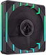GameMax Tornado T14 Case Fan 140mm (1800rpm / 70.75cfm) με ARGB Φωτισμό και Σύνδεση 3-Pin Black