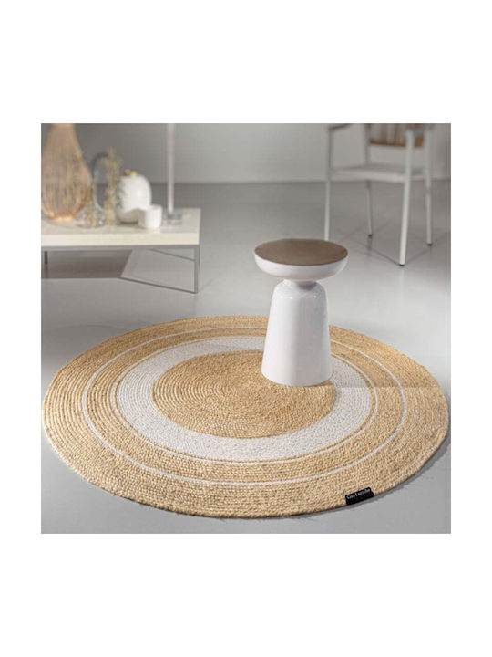 Guy Laroche Majestic Round Summer Jute Rug Maje...