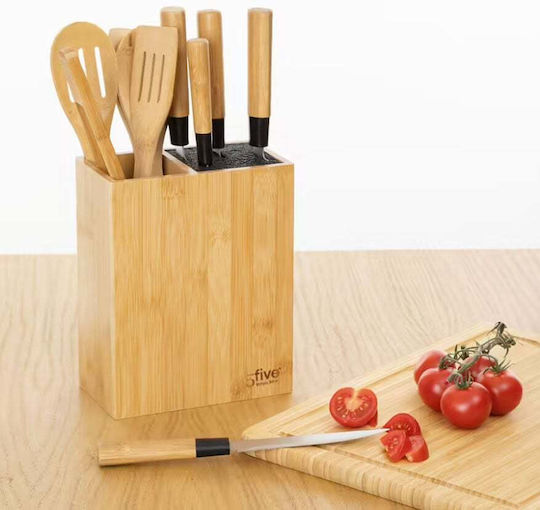 5Five General Use Knives Made of Stainless Steel 11 Pieces