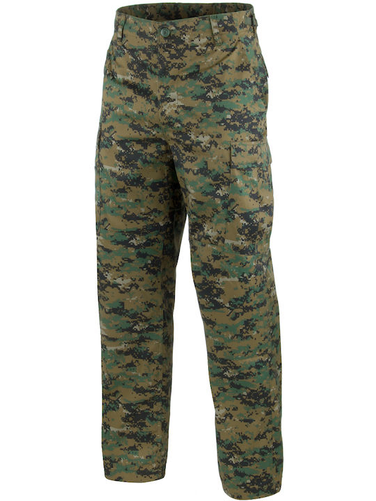 Mil-Tec BDU Military Camouflage Pants Khaki