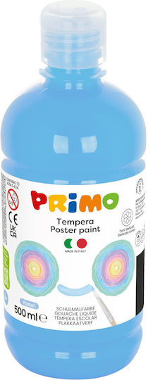 Primo Temperafarben Hellblau in Flasche 500ml