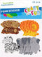 Craft Fun Διακοσμητικά Safari Eva 24szt Cf 12/144