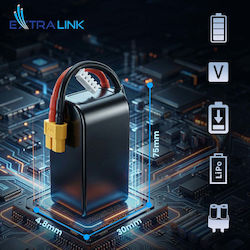 Extralink Батерия Li-Po 850mAh 100C XT30 за Дрон Extralink Батерия Li-Po 850mAh 100C XT30 за Дрон