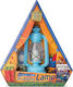 IF Buchlampen LED mit Klemme Blau