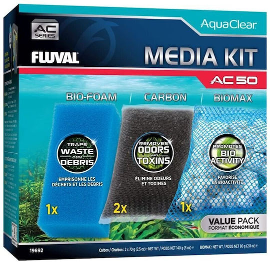 Fluval Media Kit Комплект Филтърни Материали Ac50