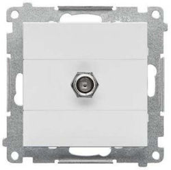 Kontakt-Simon TV Antenna Socket Grey Colour TAS...