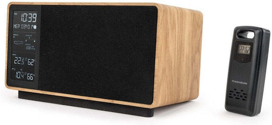 Thomson WS202TBK Επιτραπέζιο Ραδιόφωνο Μπαταρίας με Bluetooth Μαύρο