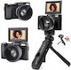 AgfaPhoto Vlg-4k S Kompaktkamera 24MP Optischer Zoom 5x + Fernbedienung
