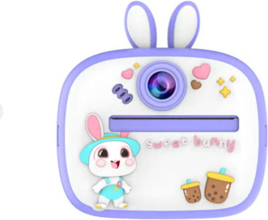 AM-300 Kinder Kompaktkamera 20MP mit Thermodruck Optischer Zoom 57x Lila