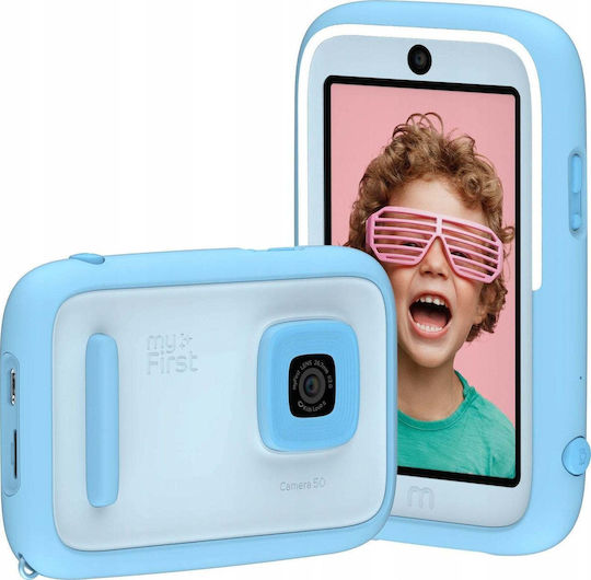 myFirst Kompaktkamera 50 Kinder Fotokamera 20MP Blaue