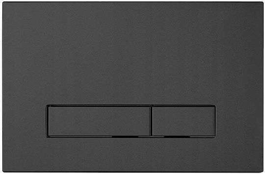 Flush Button Rea H4 Vigante Built-In WC Cistern Black