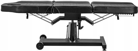 Activeshop Tattoo Chair Black with Adjustable Height and Hydraulic Lifting Pro Ink