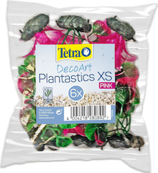 Tetra DecoArt Plantastics XS Roz 6 Buc Plante Artificiale pentru Acvariu