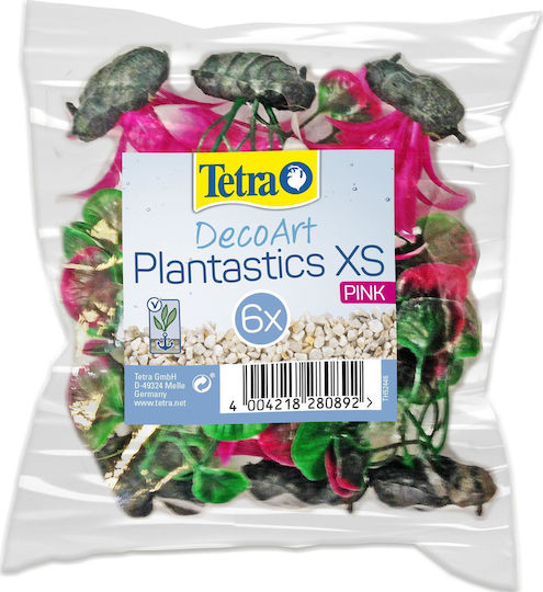 Tetra Decoart Plantastics Xs Pink 6 Бр Изкуствени Растения За Аквариум