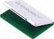 Q-connect Ink Pad Stamp Q-connect Ink 110x70mm Metal Green