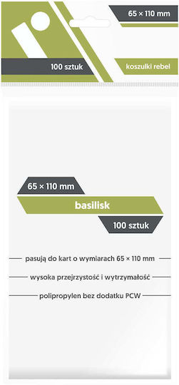 Rebel Kartenhüllen Basilisk 65x110 100 Stück