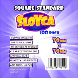Sloyca Θήκες Square Standard 70x70mm 100 Τεμ Sloyca