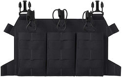 Helikon-Tex Skeletonized Triple 223 Flap Mehrzweck-Koffer Schwarz