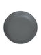 Goldplast Mineral Servierplatte Untiefe Kunststoff Grau mit Durchmesser 23.5cm