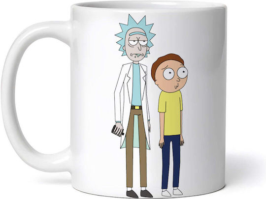 Rick And Morty Amazed Look Cană Ceramică Albă 330ml (Personalizat)