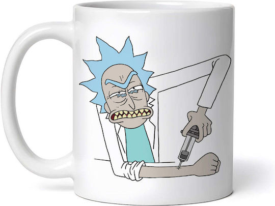 Rick And Morty Sanchez Cană Ceramică Albă 330ml (Personalizat)