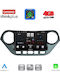 Lenovo Car Audio System for Hyundai i10 2014-2020 (Bluetooth/USB/WiFi/GPS/Apple CarPlay/Android Auto) with 9" Touch Screen