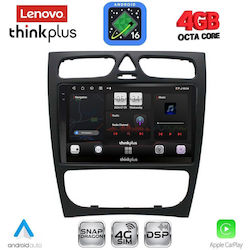 Lenovo Car Audio System for Mercedes-Benz C Class 1999-2004 (Bluetooth/USB/WiFi/GPS/Apple CarPlay/Android Auto) with 9" Touch Screen