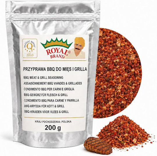 Смес Билки И Подправки Bbq Месо За Печене Royal Brand 200 Г