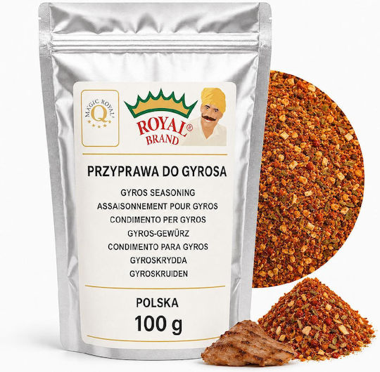 Amestec De Condimente Pentru Gyro Kebab 100 G Royal Brand Marinadă Pentru Carne