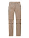 Salewa Agner Hemp Ripstop Men's Long Beige Climbing Trousers