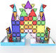 PicassoTiles Magnetic Construction Toy Magnetic Nano Tiles Travel Set