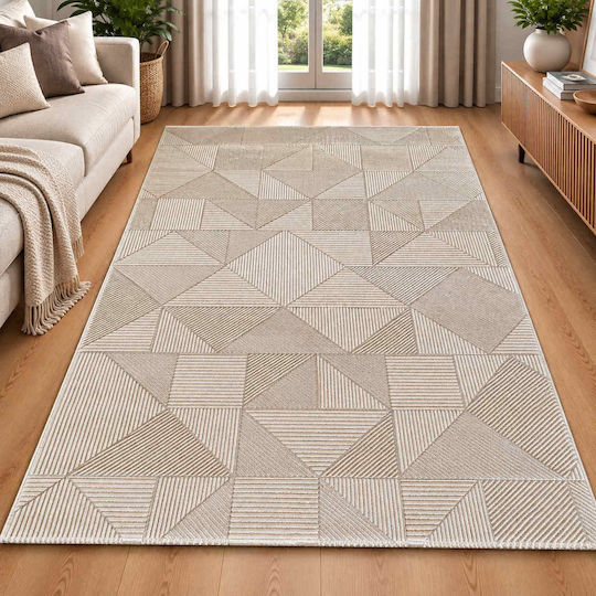 Wohnzimmer Teppich Rechteckig Beiges 240x300cm
