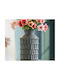 Kaemingk Decorative Grey Porcelain Vase Φ15xH27.5cm