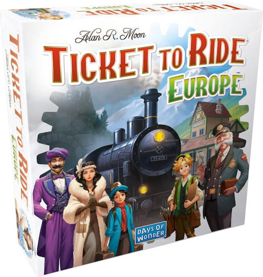 Επιτραπέζιο Παιχνίδι Ticket To Ride Europe για 2-5 Παίκτες 8+ Ετών (EN)