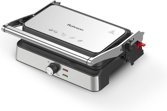 Rohnson Сандвич Мейкър Грил С Разделяеми Плочи 1600W Inox