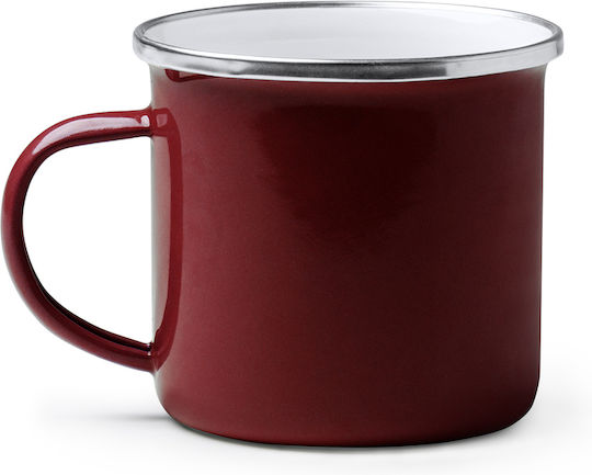 Cardif Metallic Red Mug 380ml