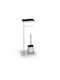 Relaxdays Set de accesorii pentru baie Inox Gri