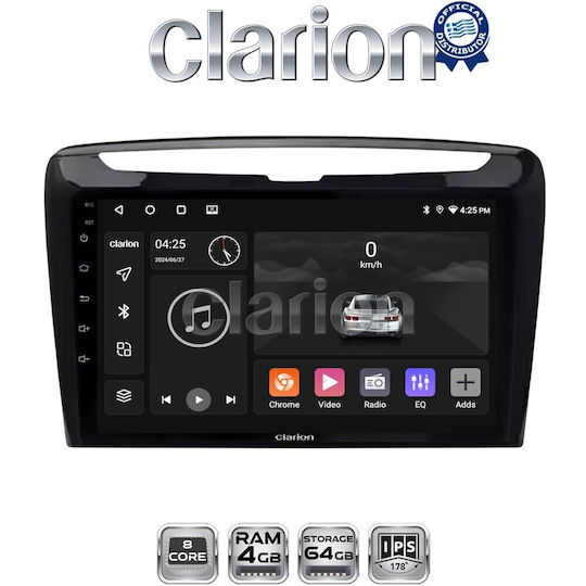 Clarion Car Audio System for Lancia Ypsilon 2011>2024 Bluetooth USB WiFi GPS