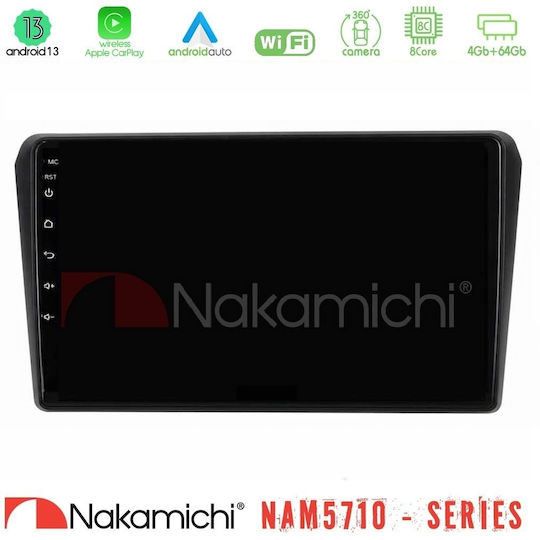 Nakamichi Nam5710 Series 8core Android13 4+64gb Toyota Avensis T25 02/2003–2008 Navigation Multimedia Tablet 9"