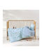 Kentia Kentia Kinderbettdecken Hellblau 140x100cm