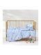 Kentia Kentia Kinderbettdecken Set Hellblau 140x100cm
