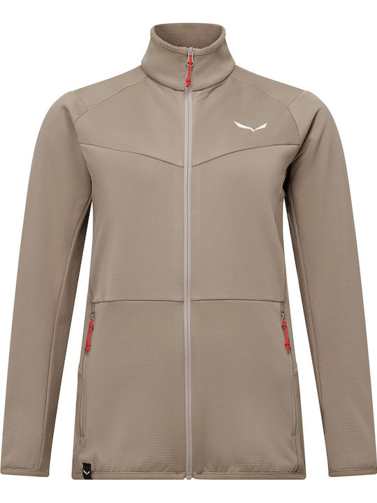 Salewa Puez Fleece Cardigan Pentru Femei Cu Fer...