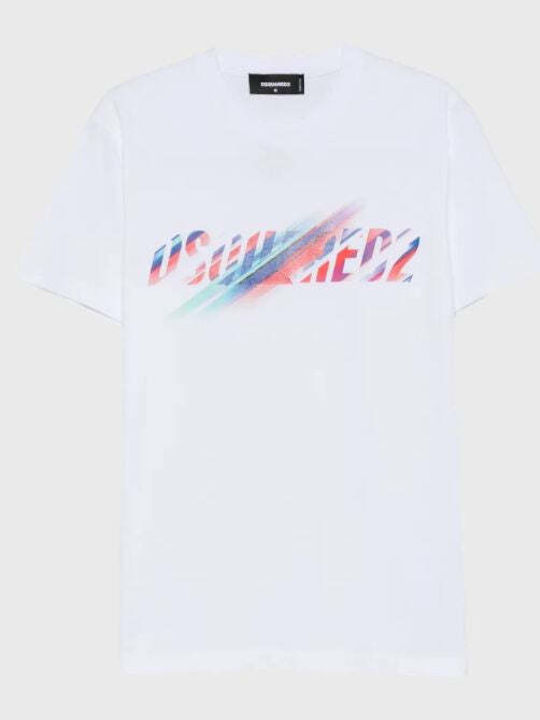 Dsquared2 Тениска Бял