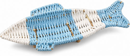 Platou Decorativ Alb 36x14cm